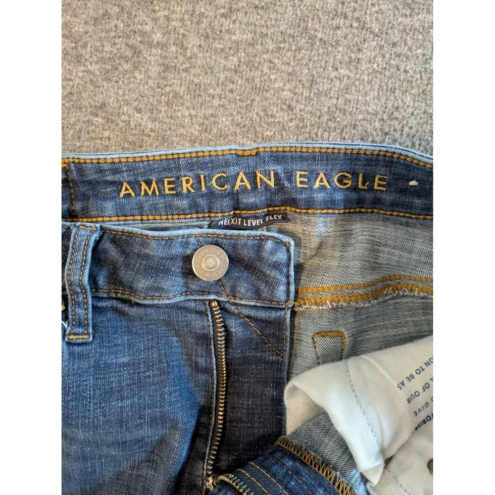 American Eagle Jeans Men's Blue 31x32 AirFlex+ Slim Stretch Denim‎